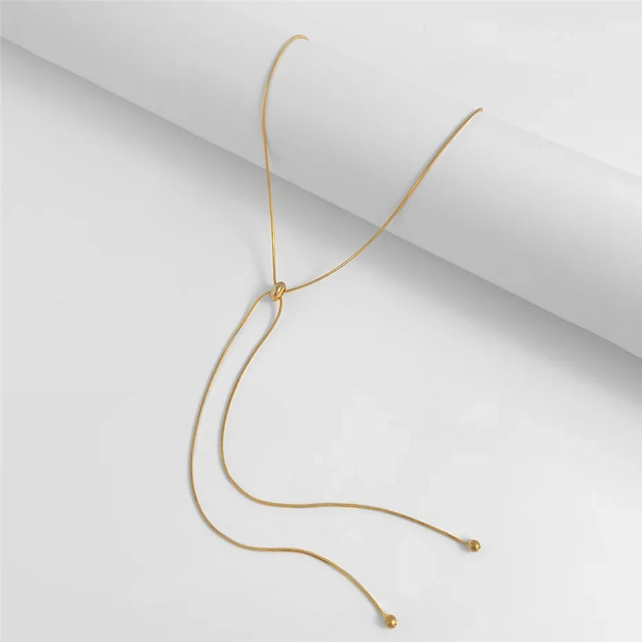 Collar Lariat Delicado